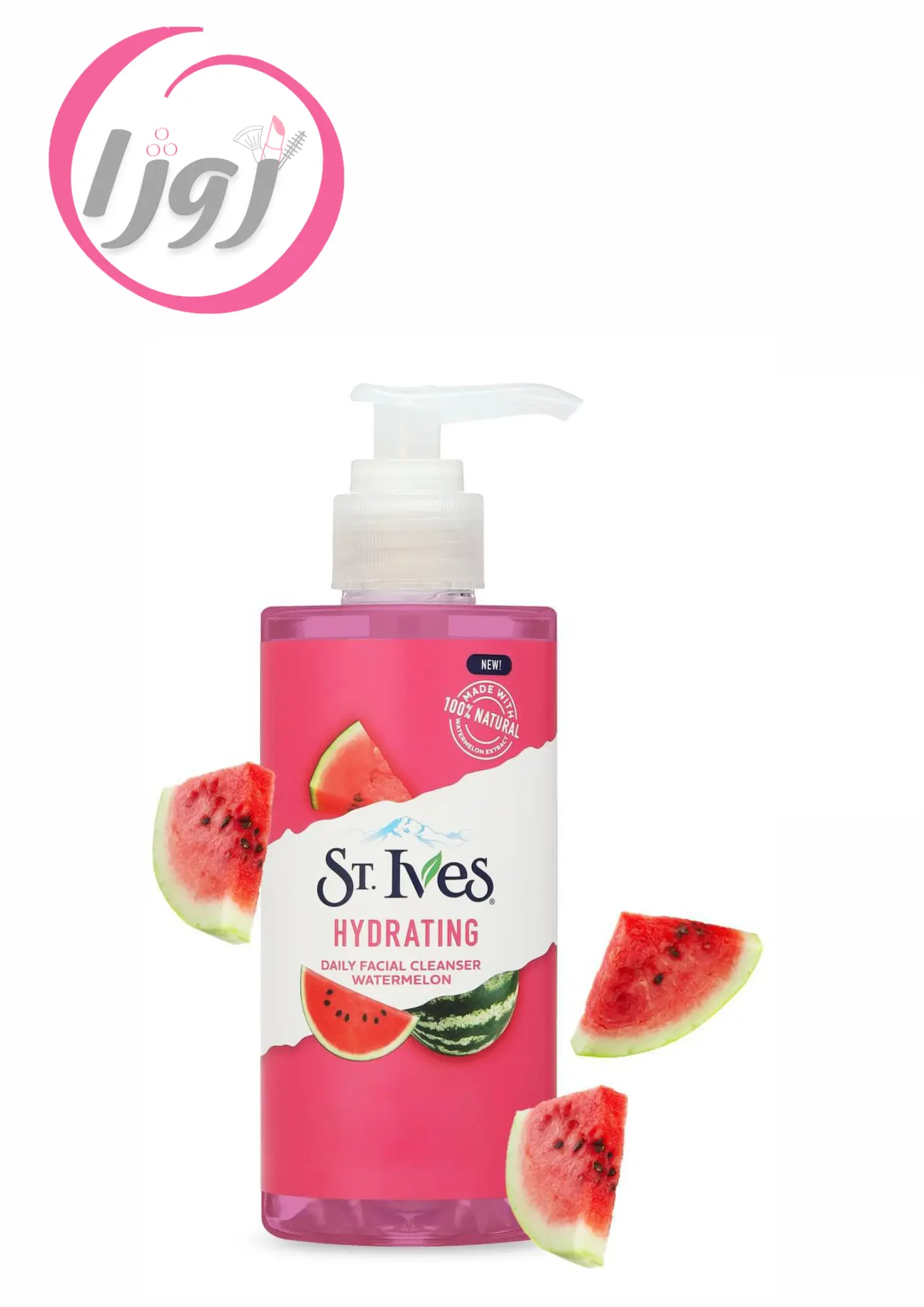 ژل شستشوی صورت آبرسان هندوانه ST.lves