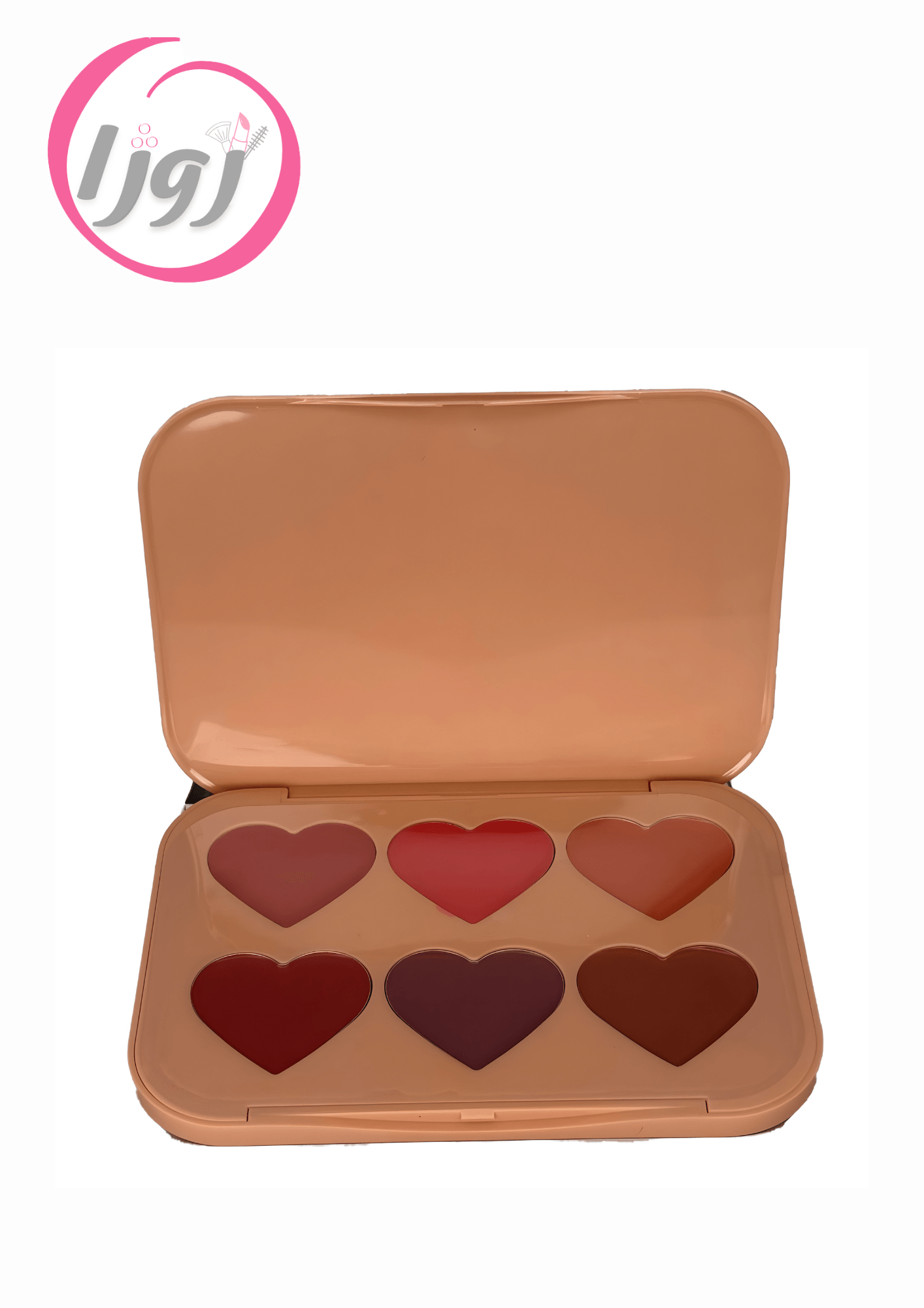 پالت روژگونه شیگلم ۶ رنگ 1— Floral Flush Rouge Palette