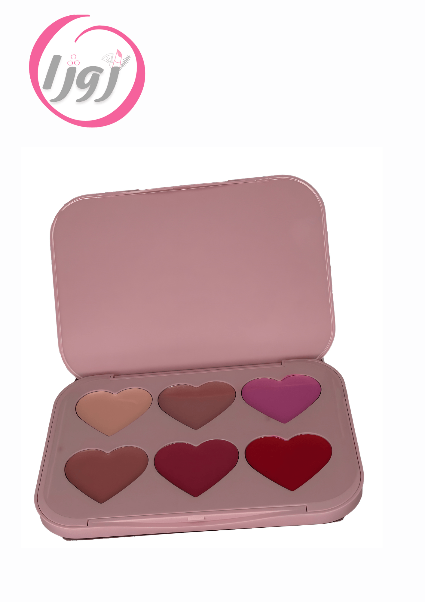 پالت روژگونه شیگلم ۶ رنگ — Floral Flush Rouge Palette