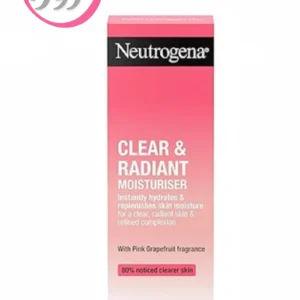مرطوب کننده نوتروژینا کلیر اند رادیانت - آبرسان صورت با عطر گریپ فروت 50 میل