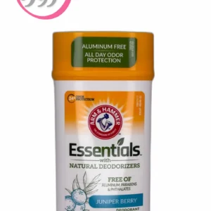 دئودورانت طبیعی اسنشال - فاقد آلومینیوم با رایحه جونپر بری (عنابی)