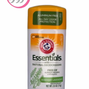 دئودورانت طبیعی اسنشال - فاقد آلومینیوم با رایحه رزماری و اسطوخودوس